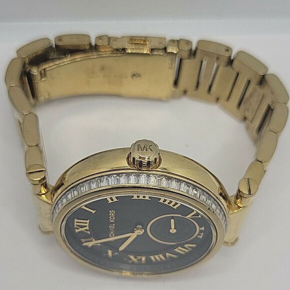 Michael Kors Skylar MK5989 Womens Stainless Steel Analog Dial Quartz Watch BC639 - Picture 7 of 10